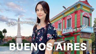 HIDDEN GEMS vs TOURIST SPOTS in BUENOS AIRES, ARGENTINA, Solo Female, Travel Vlog 2023