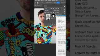 Add a Design to a Shirt in Photoshop #shorts #photoshop