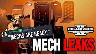 Helldivers 2 LEAKED Exosuit Mech Gameplay