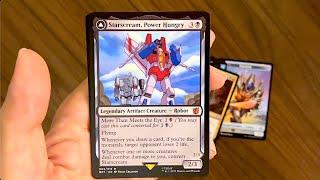 Opened My First The Brothers' War Set Booster... Pulled Starscream?!