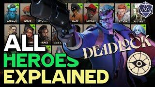 ALL DEADLOCK Heroes Abilities EXPLAINED!