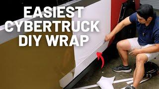 Did We Just Find The Easiest Way To Wrap The Cybertruck? - DIY Kits For Tesla Owners - TESBROS