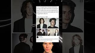 At first I thought Keanu Reeves looked like a 'cool guy' and I didn't think that we would