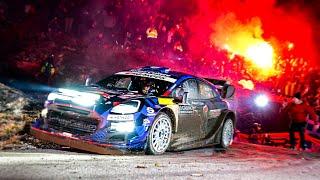 Best of WRC Rally Monte Carlo 2025 | Crashes, Action and Raw Sounds