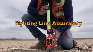 Surveying: Sighting Line Accurately