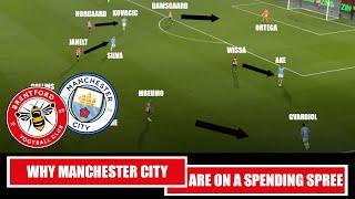 Why Man City's Spending Spree Is NEEDED!: Brentford 2-2 Manchester City | Tactical Analysis