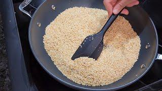 깨 볶는 방법 | 미국 참깨 파는 곳 | How to Toast Sesame Seeds for Korean Food