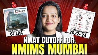 NMIMS Mumbai NMAT Cutoff | NMIMS Mumbai Placement Report 2022-2024 ️ Highest Placement 67 LPA