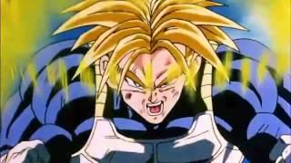 DBZ- Vegeta Vs Trunks Remastered HD