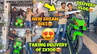 Taking Delivery of Dream Bike Zx10r Delivery Vlog️ New Family Member  Preparation for Ladakh Ride