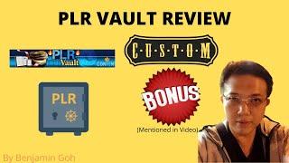 PLR VAULT REVIEW️DON'T BUY PLR VAULT WITHOUT MY CUSTOM BONUSES!!!