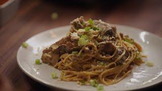 Smoked Mushroom and Tasso Pasta | Emeril Lagasse