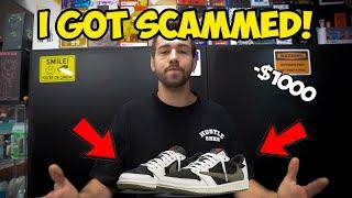 I GOT SCAMMED FOR FAKE SNEAKERS!