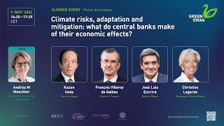 Green Swan Conference 2024 – Closing event: central banks’ role in climate change-related topics