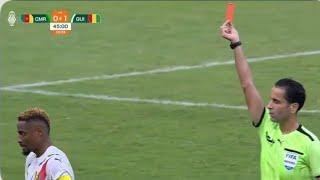 François Kamano RED CARD 🟥 | Cameroon Vs Guinea