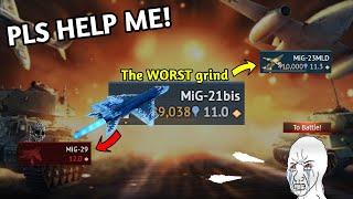 Mig-29 GRIND it's the NEVER ENDING STORY! | The WORST and LONGEST GRIND in War Thunder 