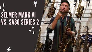 Selmer Saxophone Showdown - Selmer Mark VI vs. Super Action Series II Tenor saxophone