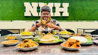 Navodaya military hotel | pakka nati style | Undadi Gunda | Kannada food review | unlimited