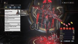 Warframe Maximum Investment - Garuda Prime