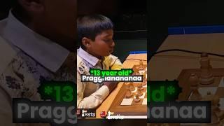 Little Pragg STUNS Hikaru Nakamura  #praggnanandhaa #hikarunakamura