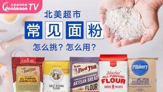 宅家做饭 | 美国超市常见面粉！小麦、全麦、荞麦区别？怎么选？