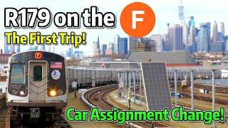 ⁴ᴷ⁶⁰ Car Assignment UPDATE: R179s Operating on the F Line!