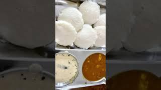 Easy&quick idli , sambar & chutney recipe #shorts