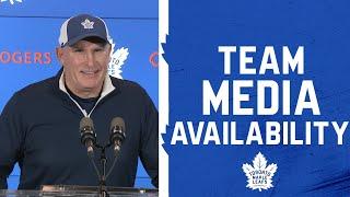 Maple Leafs Media Availability | Pregame vs. Vancouver Canucks | January 11, 2025