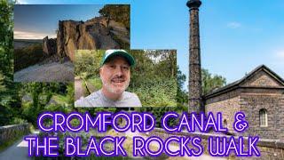 Cromford Canal and The Black Rocks... a stunning High Peak walk ️ #matlock #canal #railway