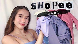 ANOTHER TRY-ON Shopee Haul!!! (trendy & workout clothes) - Philippines