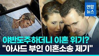 '야반도주' 시리아 독재자 이혼설…"모스크바 생활에 불만"/ 연합뉴스 (Yonhapnews)