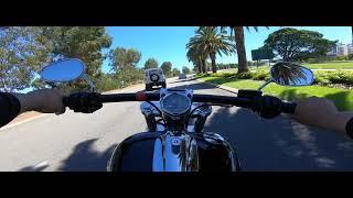 4K IMAX Harley Davidson Breakout Ride on IMAX Super Screen MOTORCYCLE ASMR