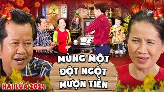 MÙNG MỘT ĐỘT NGỘT MƯỢN TIỀN | Phim Hai Lúa TẾT 2024 | Phim Hai Lúa Miền Tây Mới | Phim Việt Nam