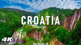 Croatia 4k - Relaxing Music With Beautiful Natural Landscape - Amazing Nature