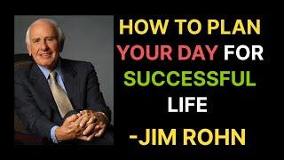 Jim Rohn's Incredible Planning Tip For A Successful Day #jimrohn #motivation #dayplan