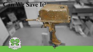 Can we save it?   Western Auto 5hp Boat Motor - The Garage Engineer