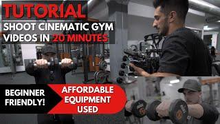 How I Shoot EPIC Gym Videos!| Fitness Film Tutorial