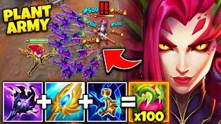 ZYRA BUT I SPAWN AN ARMY OF PLANTS THAT DESTROY YOU! (RUN AWAY OR DIE INSTANTLY)