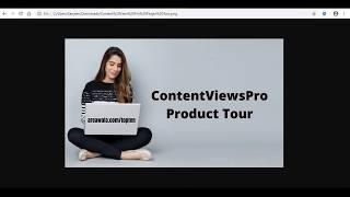 Content View Pro Product Tour - The Best WordPress Grid Plugins Tour