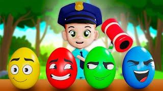 Surprise Eggs Kids Songs | Kids Songs and Nursery Rhymes by Lights Kids 3D