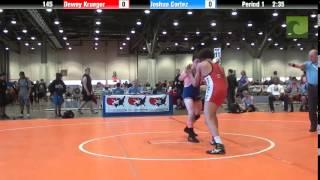 Men 145 - Dewey Krueger vs. Joshua Cortez
