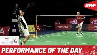 Impressive strokemaking from Viktor Axelsen