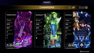 Caustic Prestige Skin Ranked Win Apex Legends Pt2 