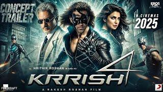 Krrish 4 | Concept Trailer | Hrithik R | Nawazuddin Siddiqui | Vivek Oberoi | Priyanka Chopra | 2025