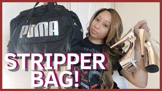 WHAT'S IN MY STRIPPER BAG! | Must Have Items As a Pole Dancer and Pole Dance Instructor | Janay Way