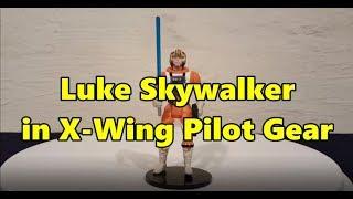 Luke Skywalker in X Wing Fighter Pilot Gear POTF