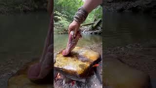 Doğal Taş Ocakta Kuzu Pirzola  | lamb chops on natural stone stove