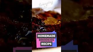 Making Homemade Brookies! #cookieandbrownies #homemadebrookies #brookies