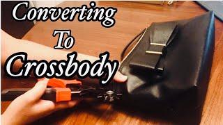 How to Convert Clutch to Crossbody Bag / Easy and Cheap Way /Pouch / Clutch