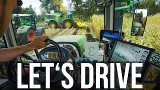 Cabview | Fendt 826 & Krampe Big Body 790 | John Deere 9900i | Maisernte 2021 | Renè Wengelewski